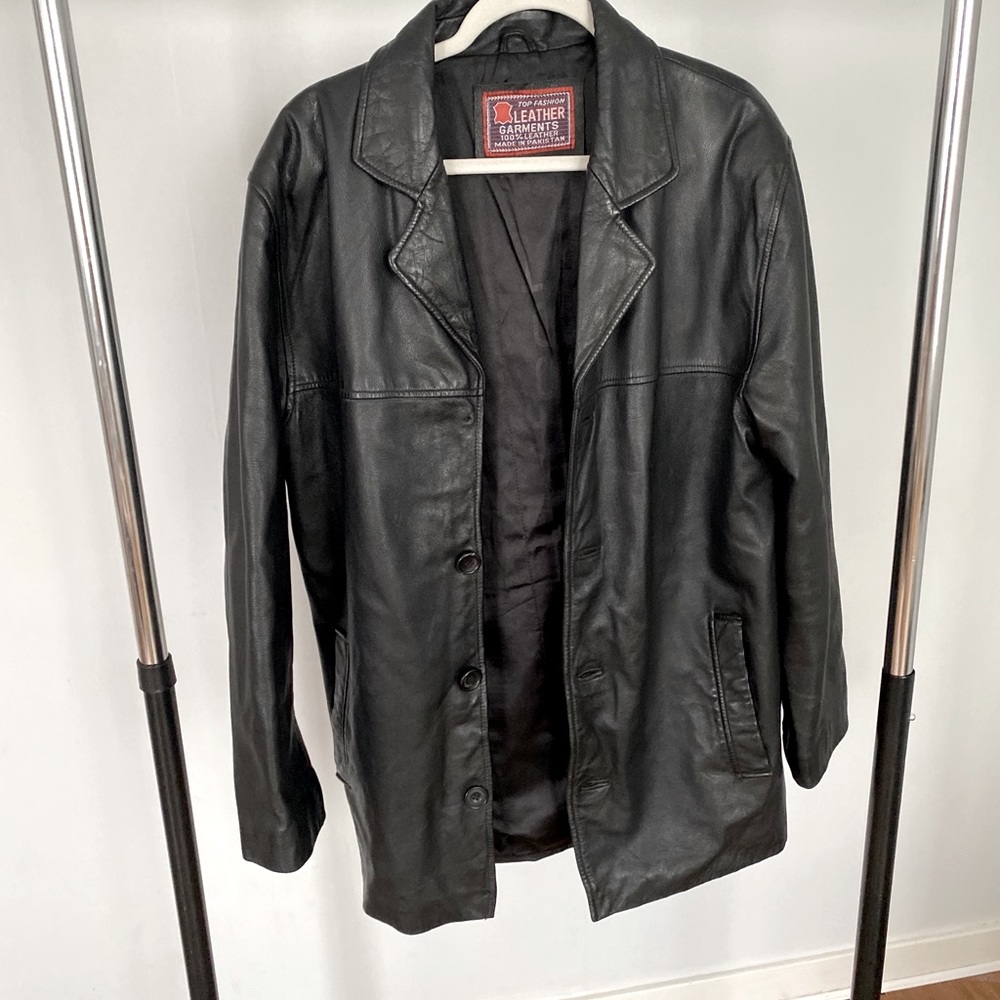 100% Vintage Leather Jacket